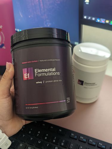 Customer photo review of Prime Whey (Whey Protein Isolate)