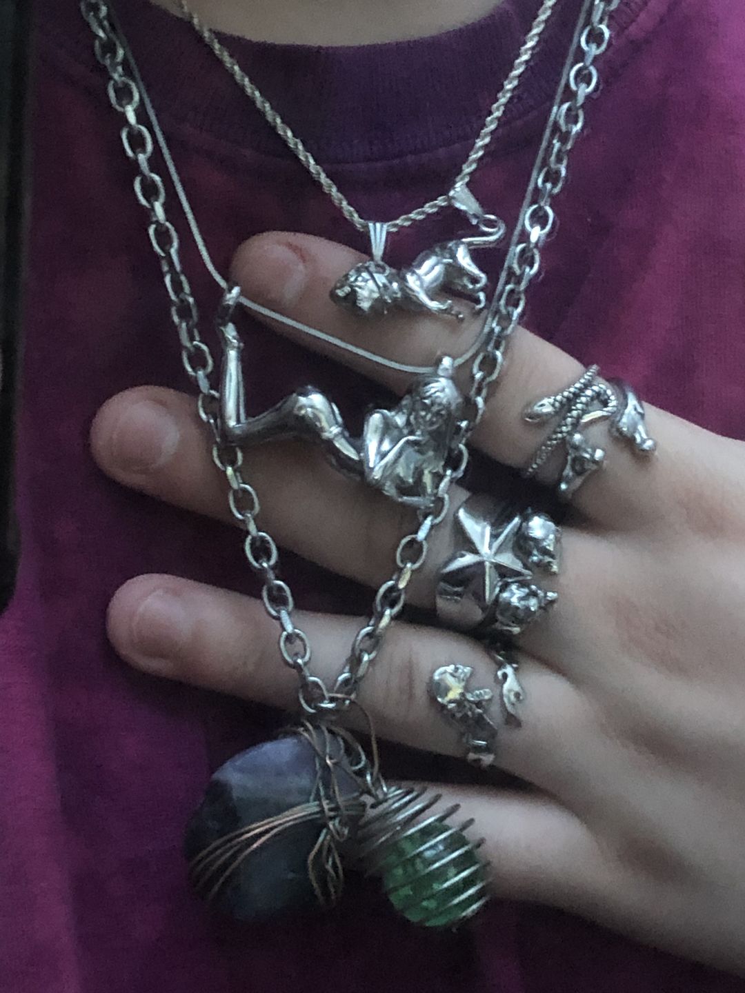 Customer photo review of SUCCUBUS PENDANT (FULL BODY)