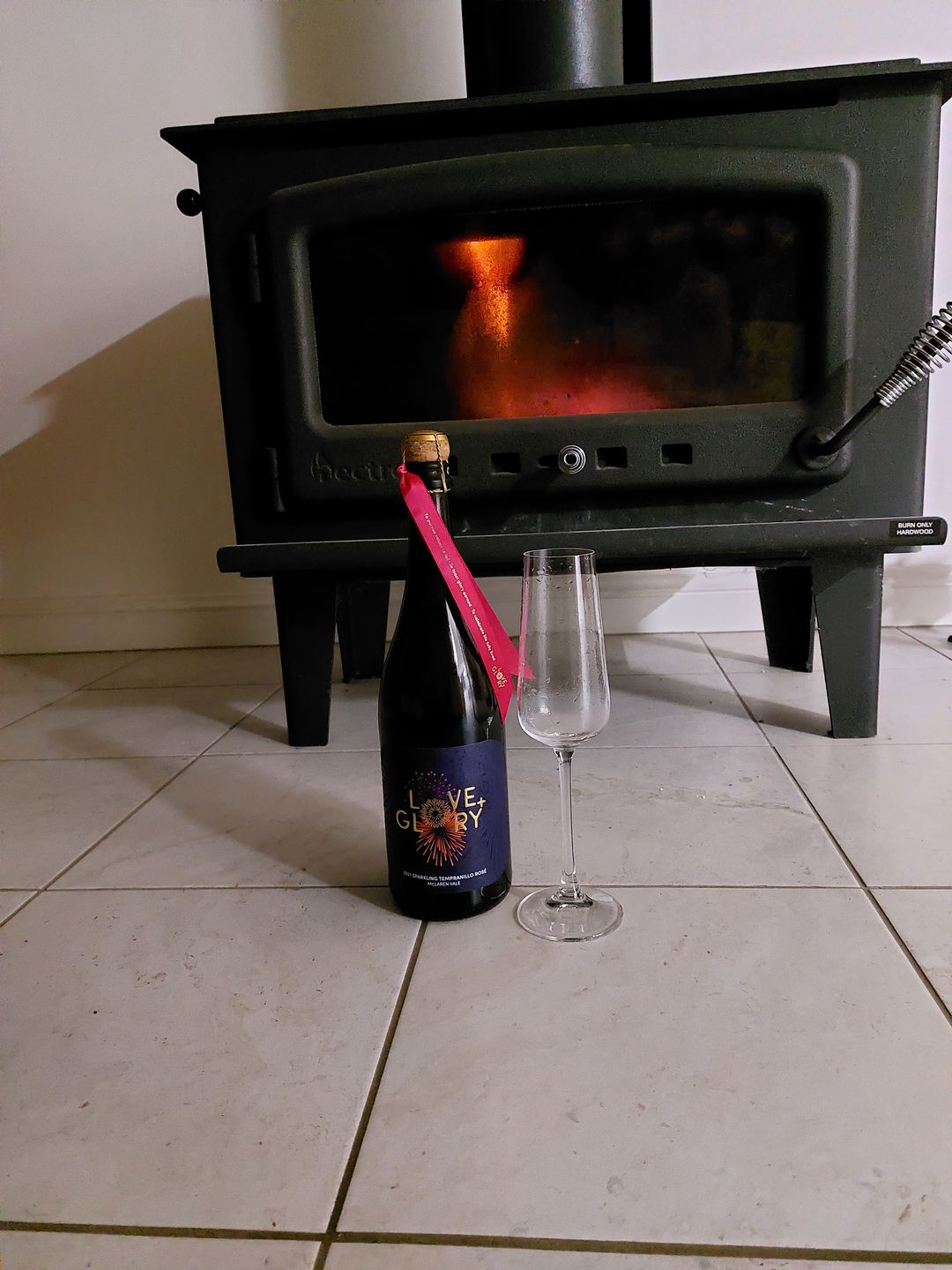 Customer photo review of Sparkling Tempranillo Rosé