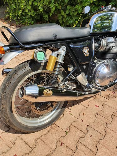 Customer photo review of Silencieux Zard Conique Royal Enfield Continental GT / Interceptor