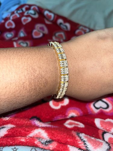 Customer photo review of "Malibu baguette" bracelet