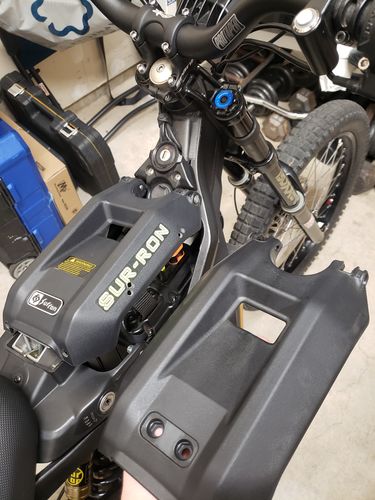 Customer photo review of Sur-Ron Battery Cover Replacement