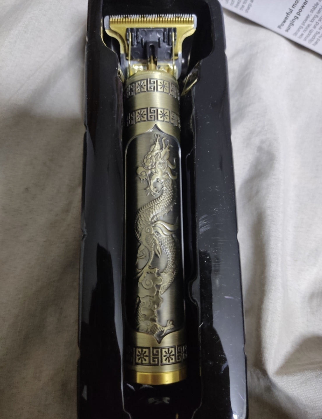 Customer photo review of Professional Hair Trimmer - (FREE Delivery)