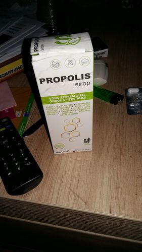 Customer photo review of SIROP DE PROPOLIS POUR LA TOUX (150Ml) - Adoucit la gorge et facilite la respiration