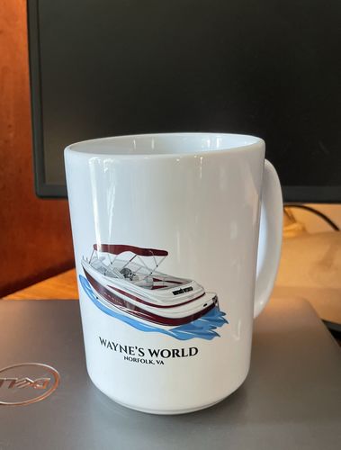 Customer photo review of Custom Digital Boat Artwork