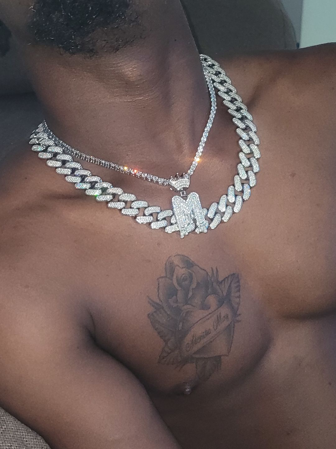 Customer photo review of ICE BREAKER. - 4MM WHITE GOLD