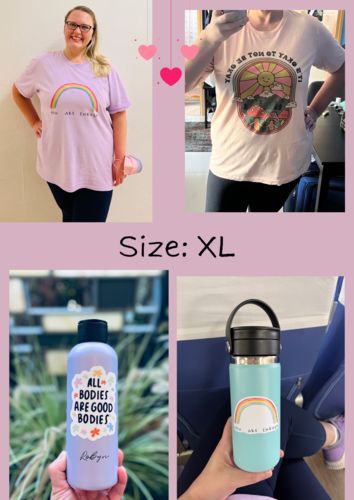 Customer photo review of You Are Enough (Rainbow)