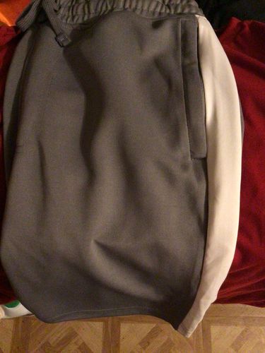 Customer photo review of Side Stripe Shorts (Grey)