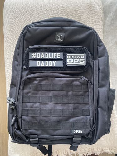 Customer photo review of Tacpac 'D-Ploy' Blackhawk Nappy Bag Set