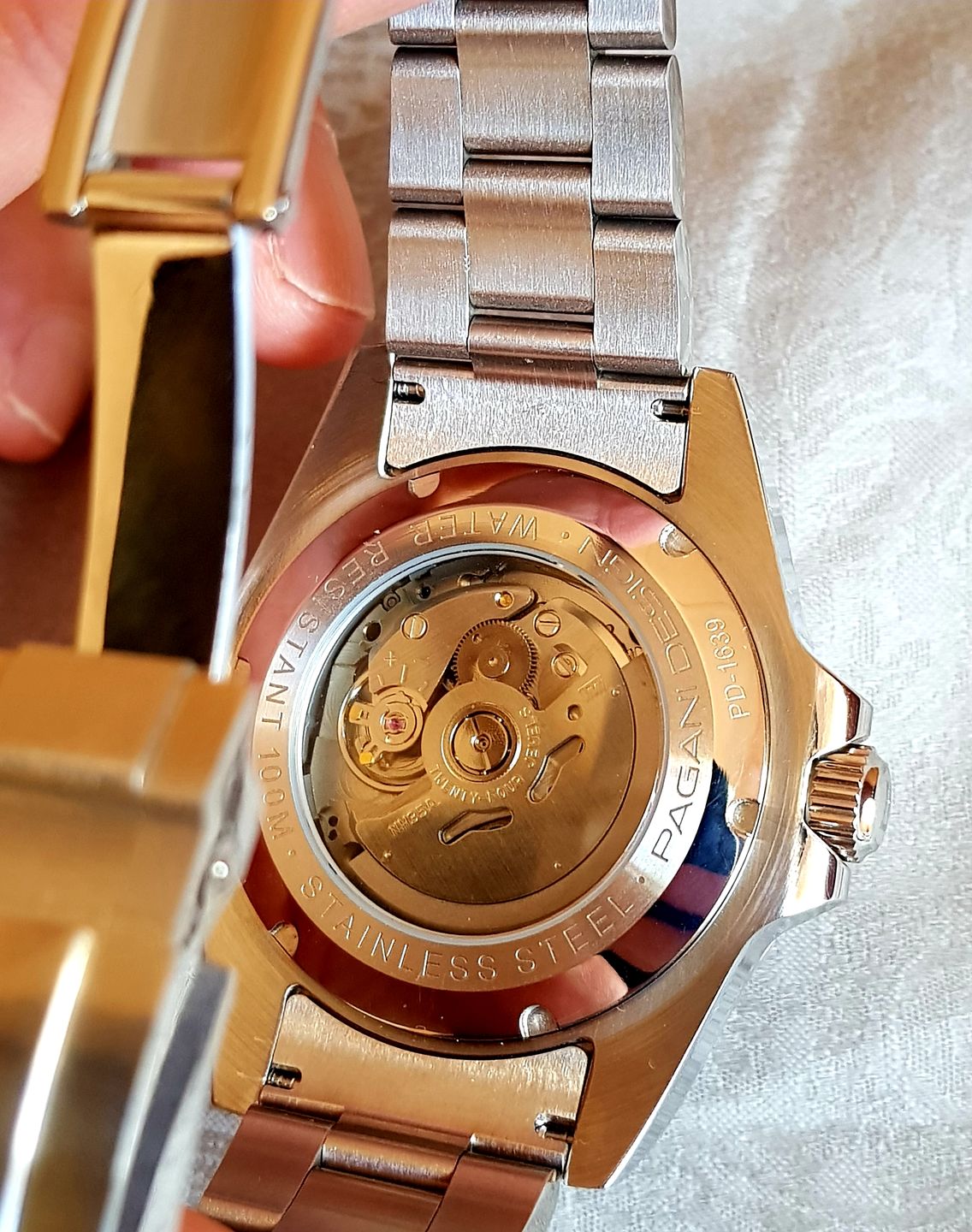 Customer photo review of Pagani Design PD-1639 "43MM Submariner Date"