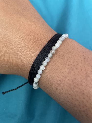 Customer photo review of Labradorite Beads Bracelet