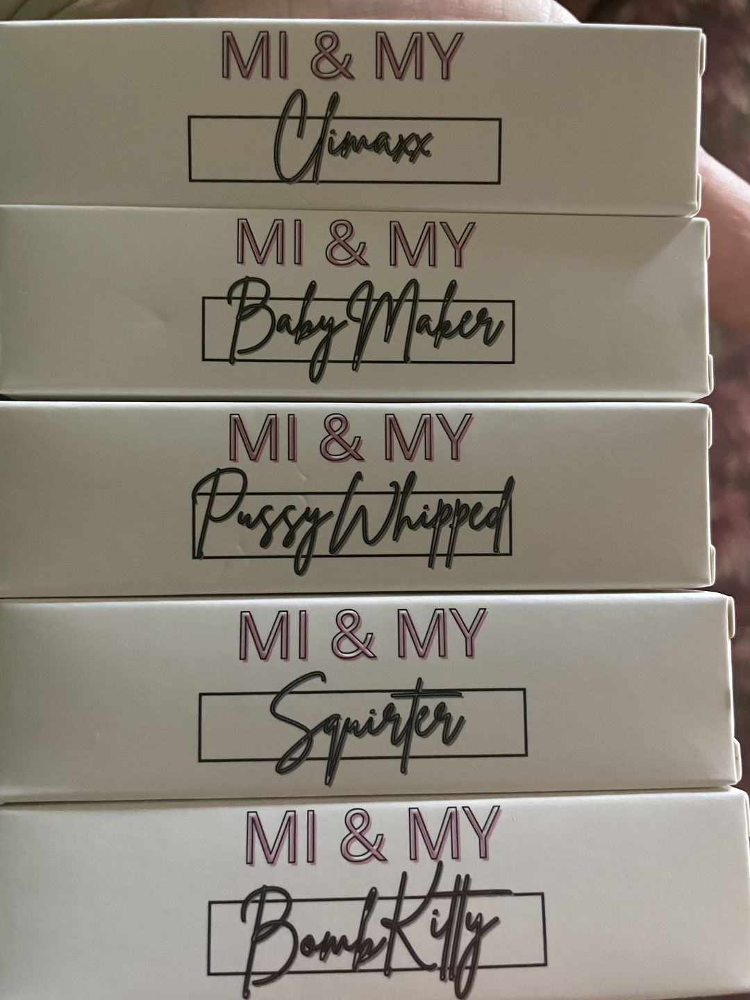 Customer photo review of Entire Collection Perfume Rollers