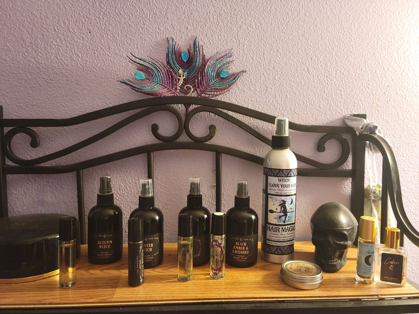 Customer photo review of Black Amber and Lavender Body Spray