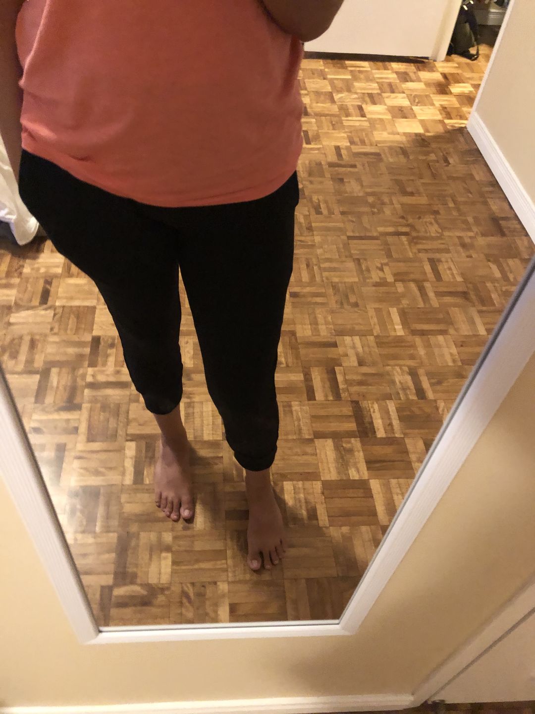 Customer photo review of *Freshly Baked* Crop Cuff Pants