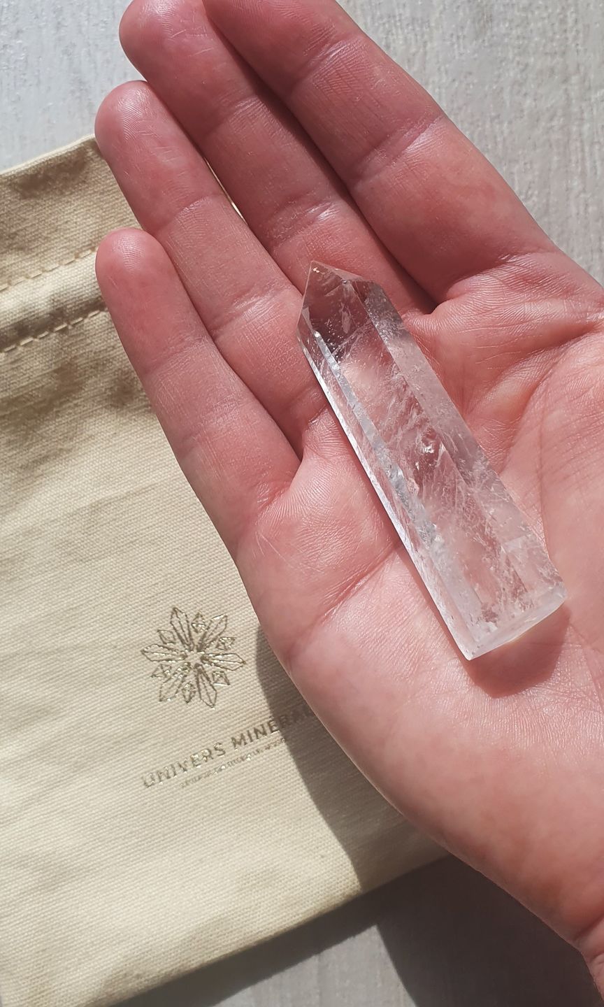 Customer photo review of Pointe cristal de roche taillée