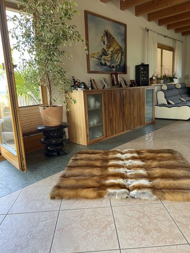Customer photo review of Holz Säule Podest CAMBRIA Teakholz 50 cm