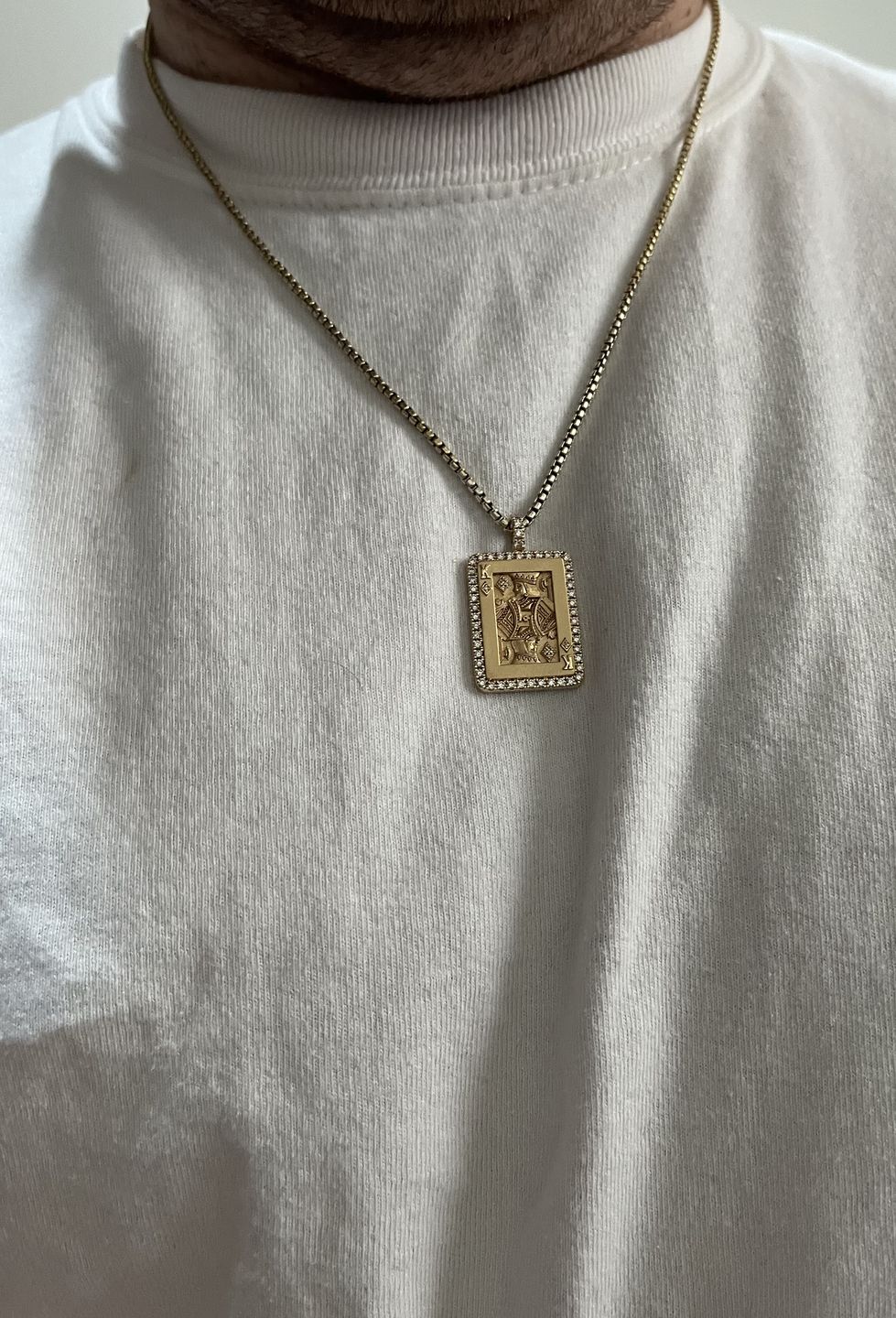 Customer photo review of King of Diamonds  Pendant