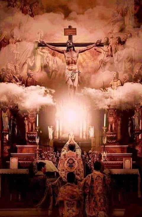 Customer photo review of Olive Wood Crucifix (Partially covered with Mother of Pearl) - Holy Land Crucifixes