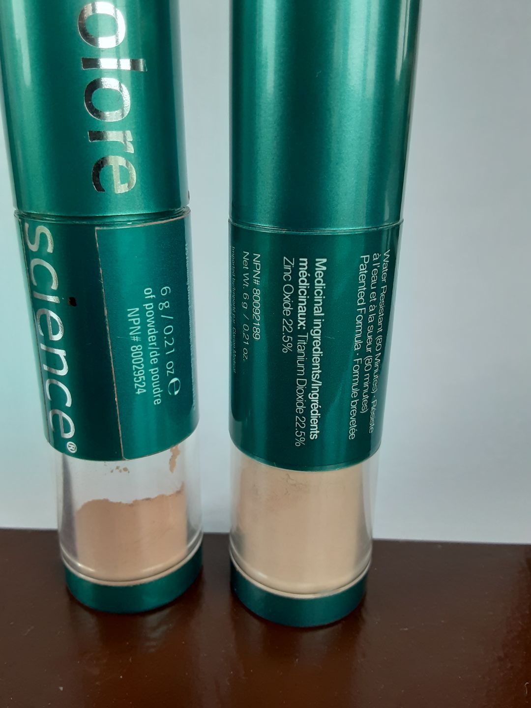 Customer photo review of Poudre protectrice Sunforgettable FPS 50