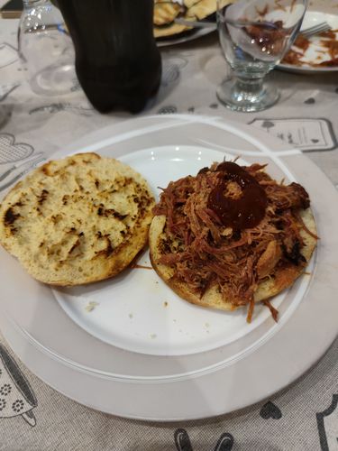 Customer photo review of Pulled Pork Precotto - BBQ4All Smoke House