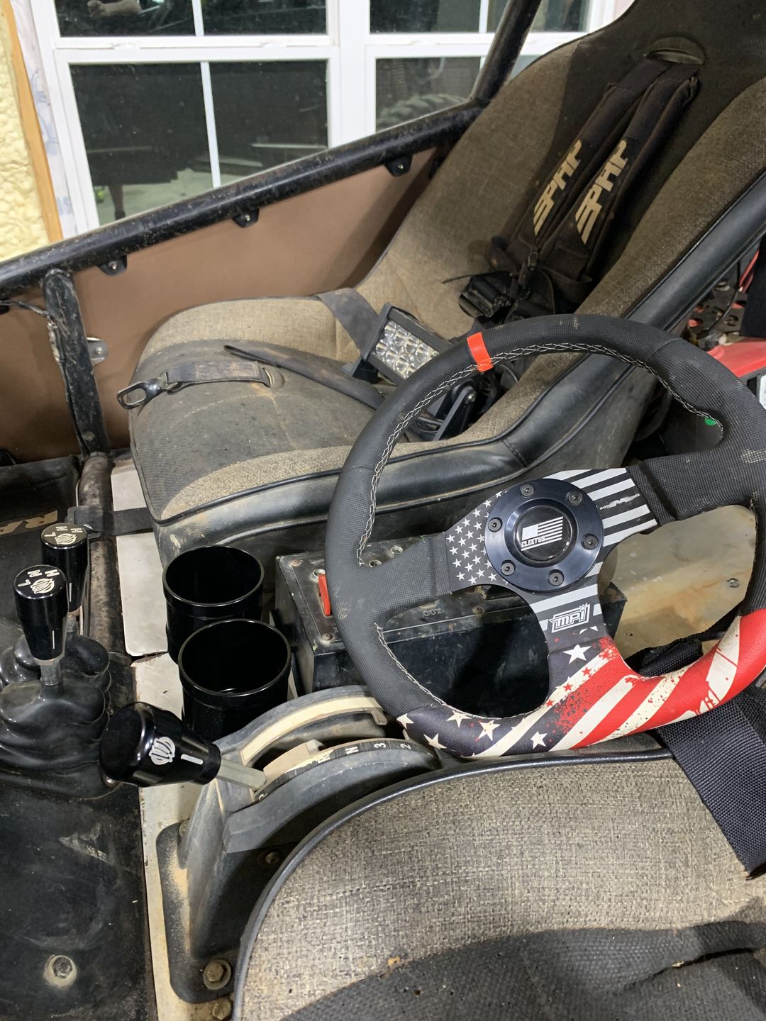 Customer photo review of Operator Series Dual Billet Cup Holder Attachment 16-141