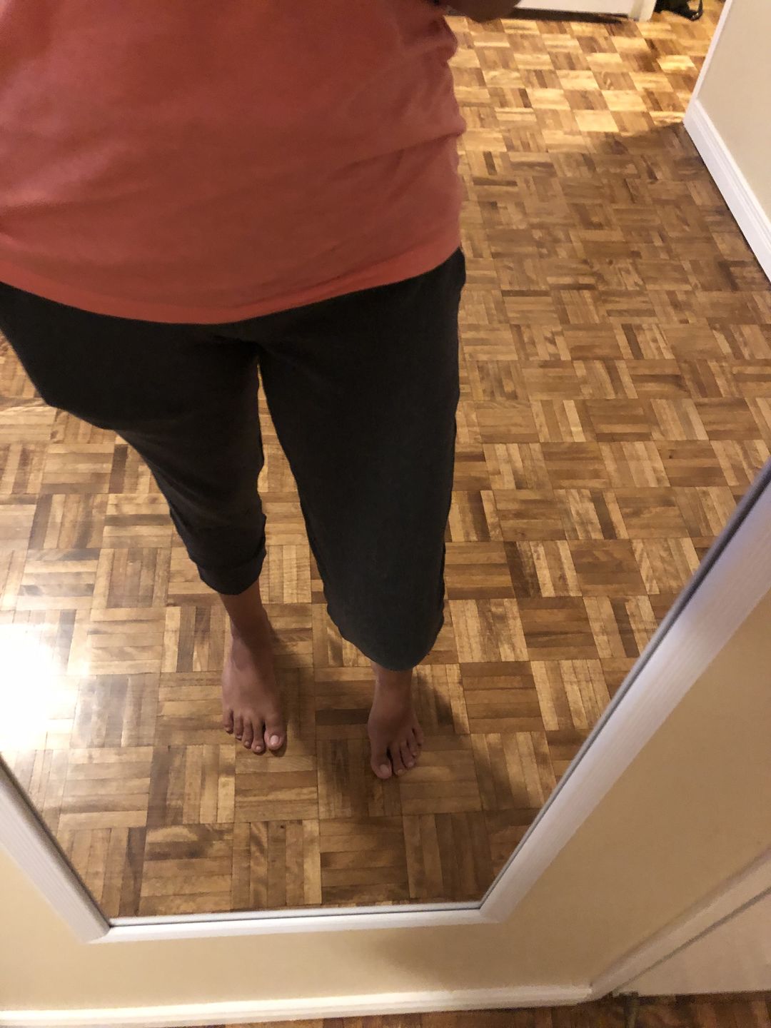 Customer photo review of *Freshly Baked* Crop Cuff Pants