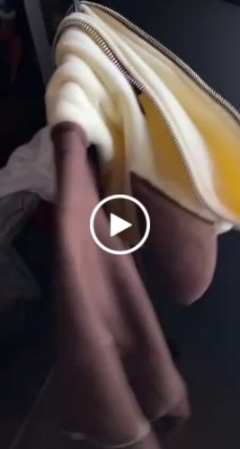 Customer video review of Bunny Hoodie With Plush Ears (CREAM/BROWN)