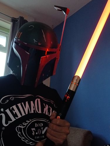Customer photo review of The Kyber lightsaber