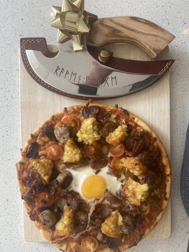Customer photo review of The Original Pizza Axe