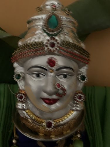 Customer photo review of GS Lakshmi face Full Jewellery