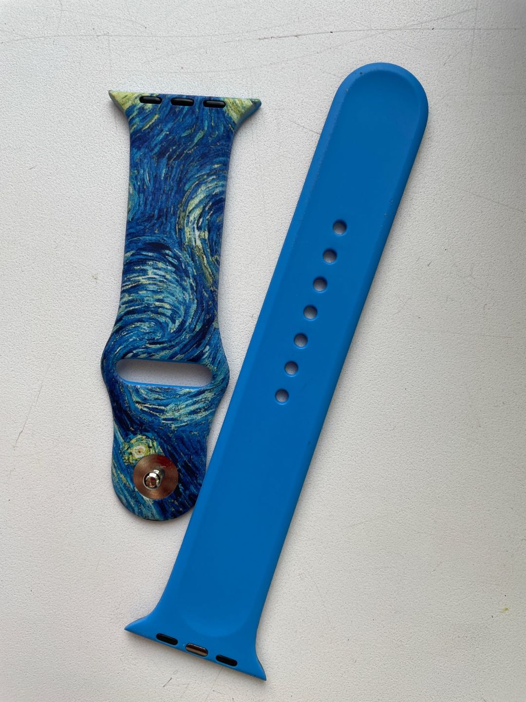 Customer photo review of Apple Watch Van Gogh Starry night Band