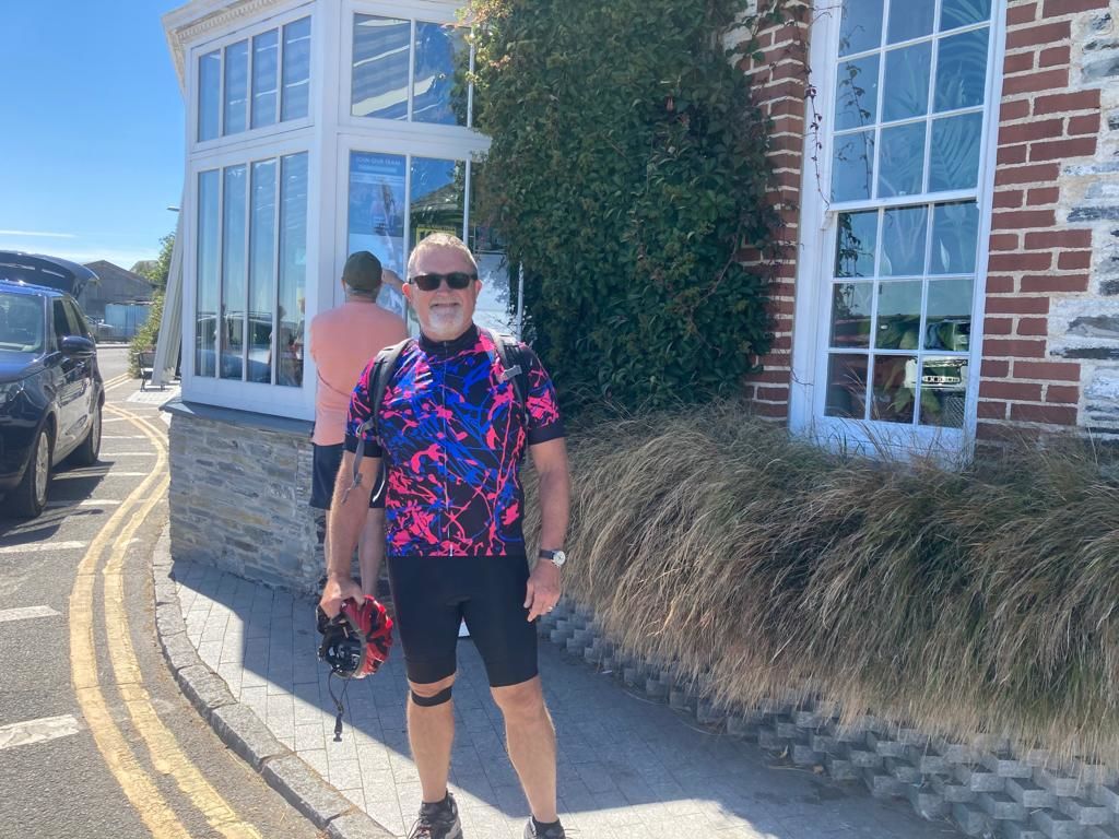 Customer photo review of Dazzling Graffiti Cycling Jersey