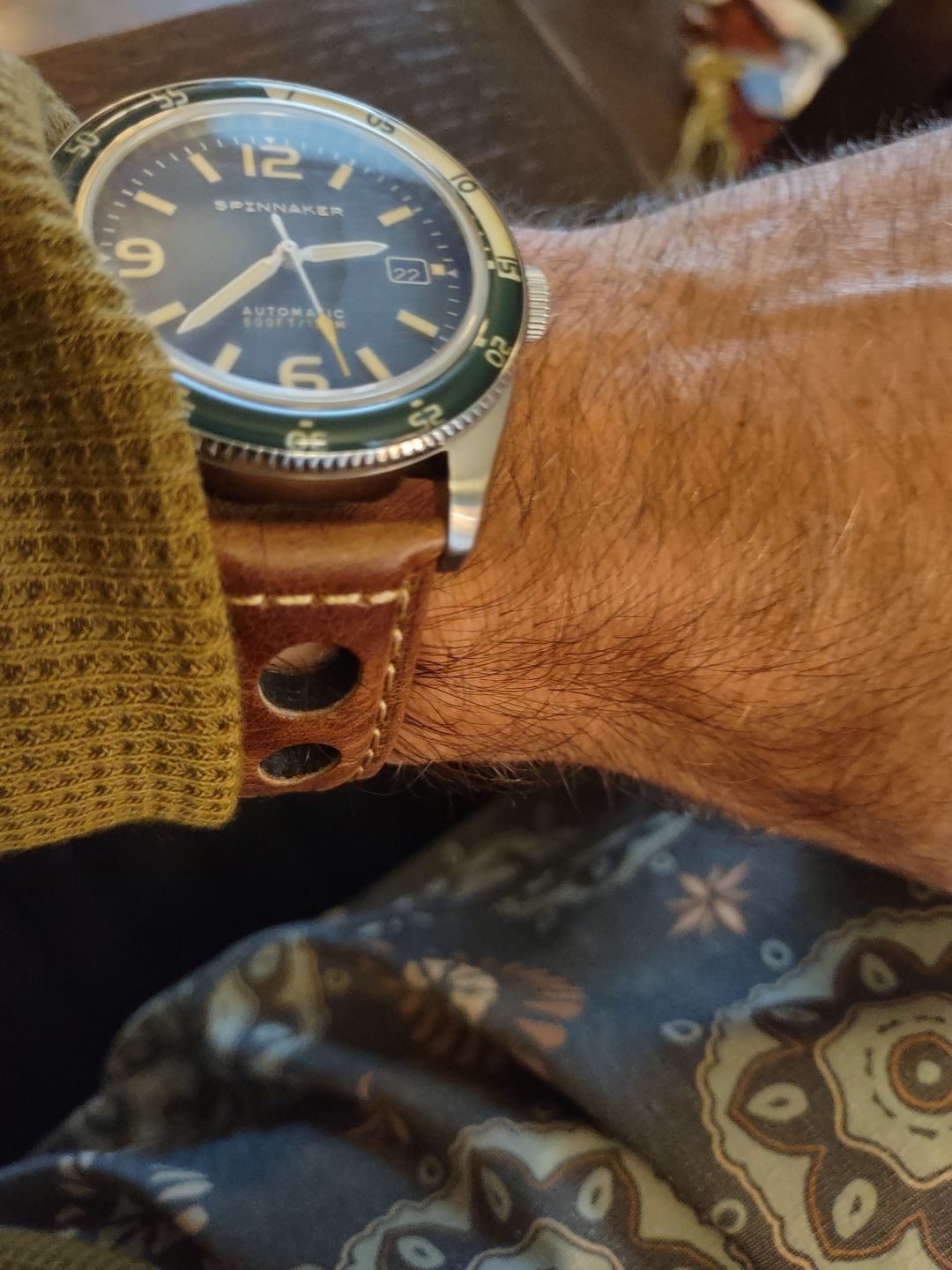 Customer photo review of Leather - Rally Brown