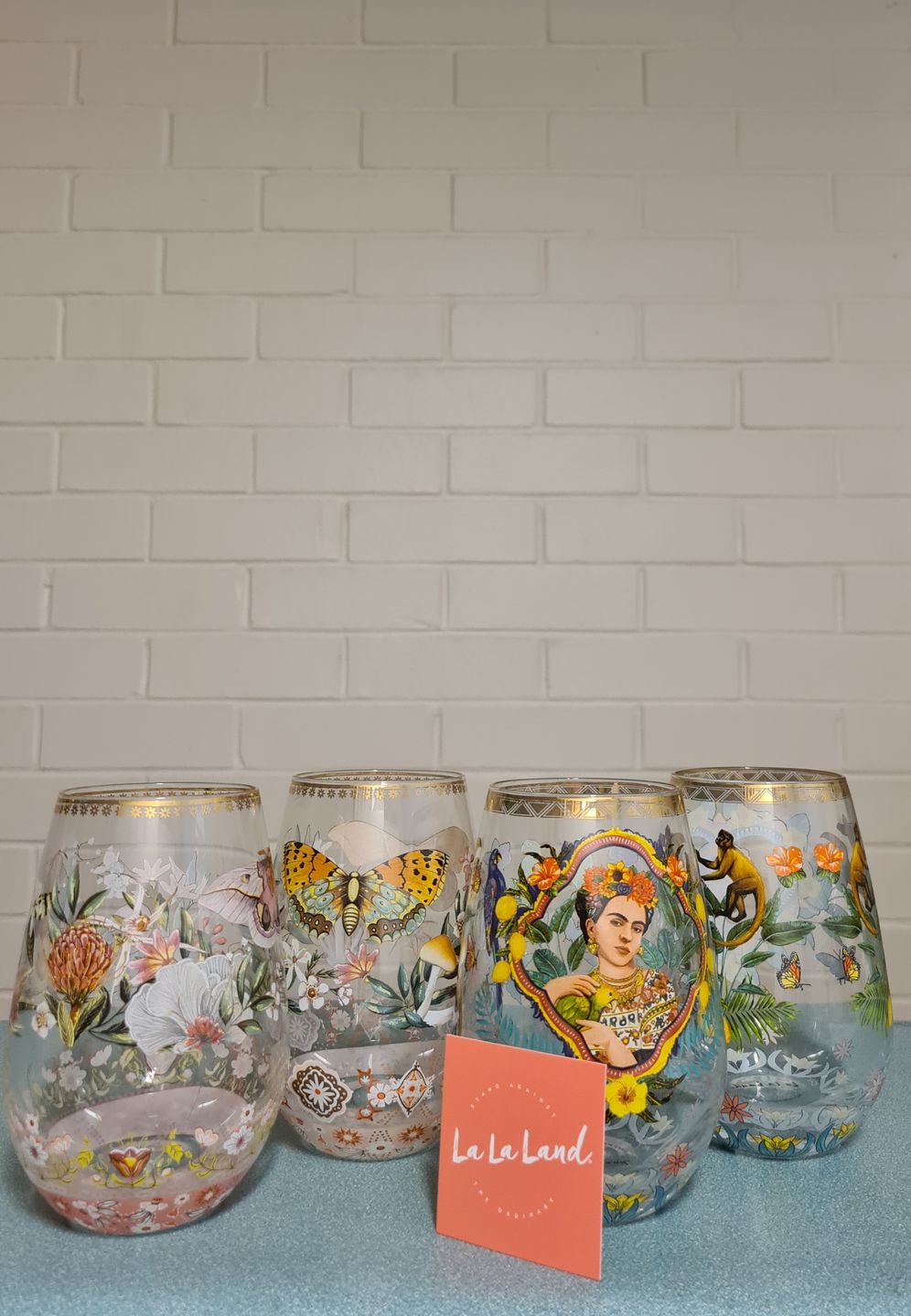 Customer photo review of Glass Tumbler Field Trip (Set of 2 glasses)