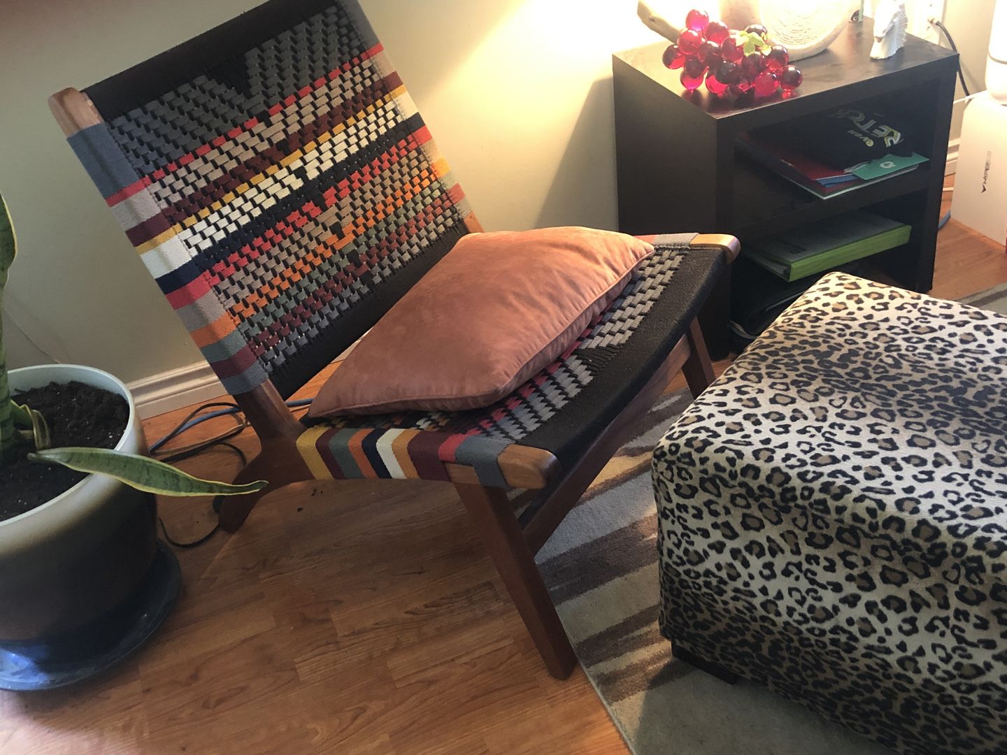 Customer photo review of Masaya Lounge Chair | San Geronimo Pattern