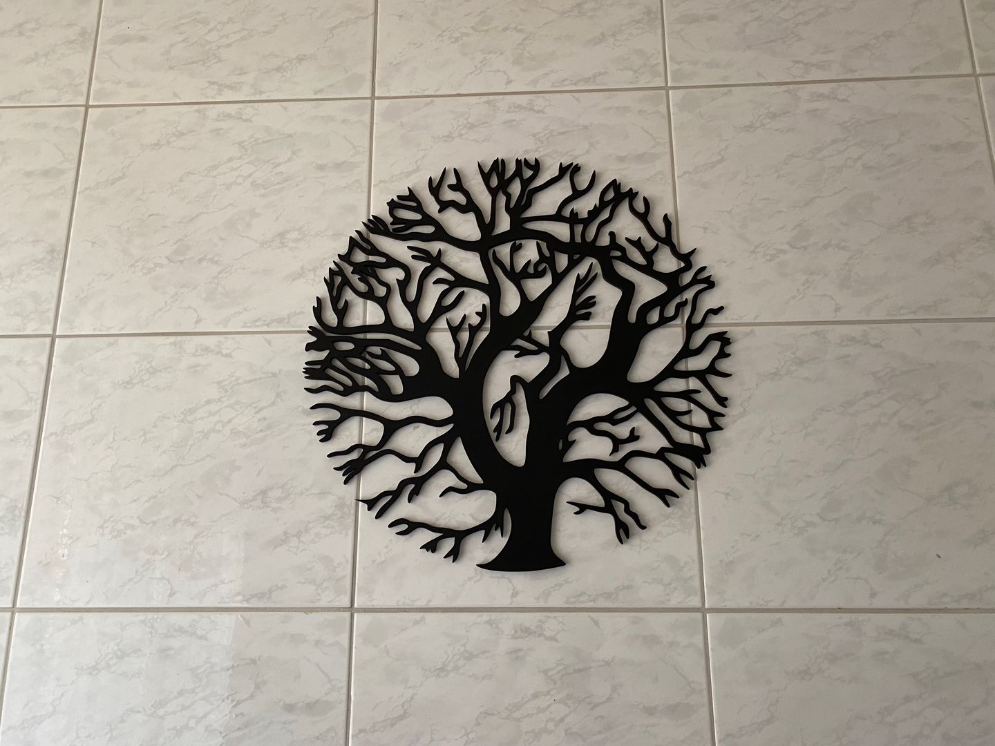 Customer photo review of Wanddecoratie | Levensboom rond