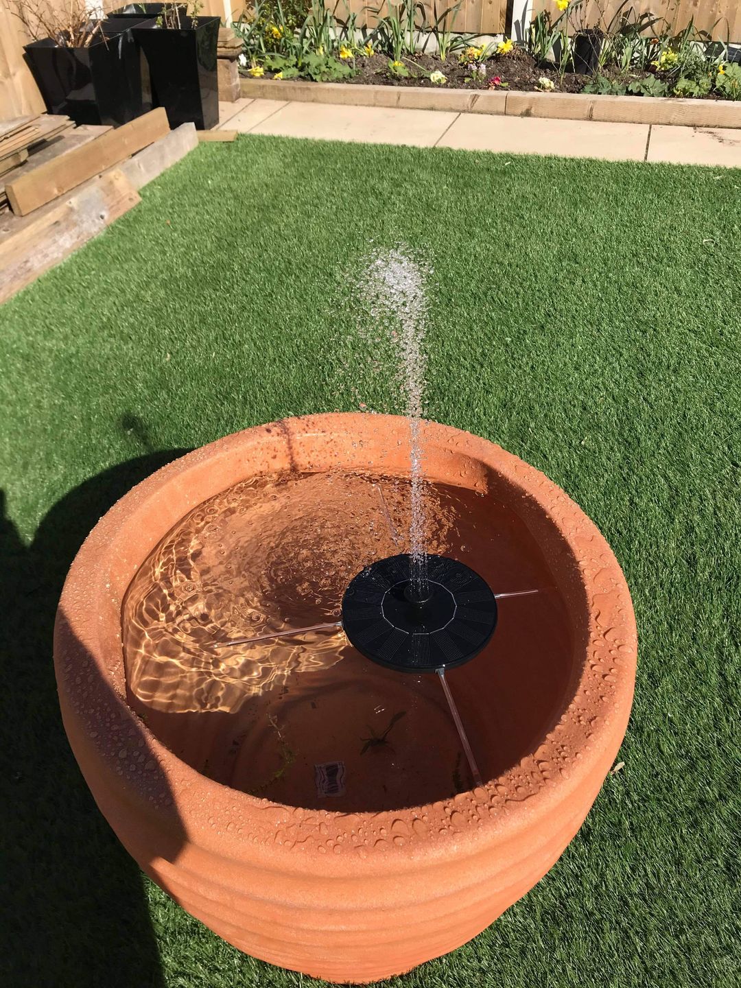 Customer photo review of Mini Fontaine à Eau
