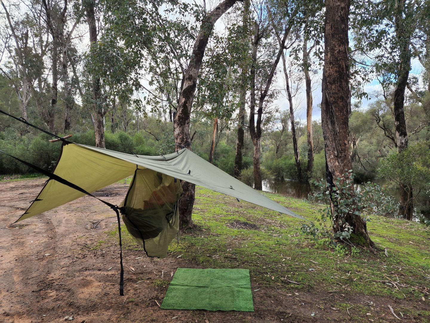 Customer photo review of Ultralight Hammock Set