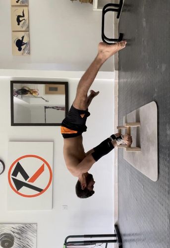 Customer photo review of פרלטים נמוכים - Paralletes - 30cm