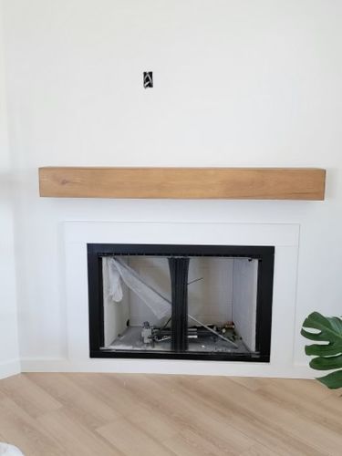 Customer photo review of Contemporary Mantels