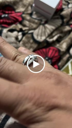Customer video review of Silver Rock-Solid Men's Ring