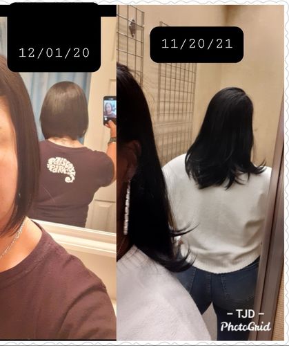 Customer photo review of BEST SELLER! | Chad and India’s Root to Tip Bundle| 4 sizes to choose from