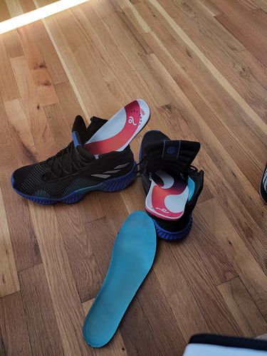 Customer photo review of Game Day Pro Insoles