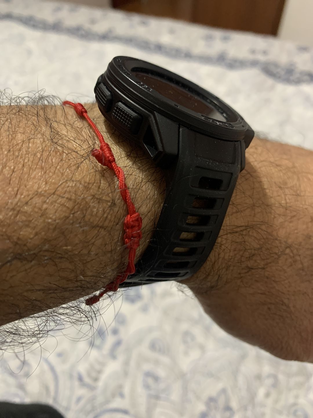 Customer photo review of Hilos de protección rojos 7 nudos