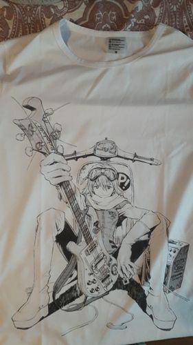 Customer photo review of Fooly Cooly guitar T Shirt