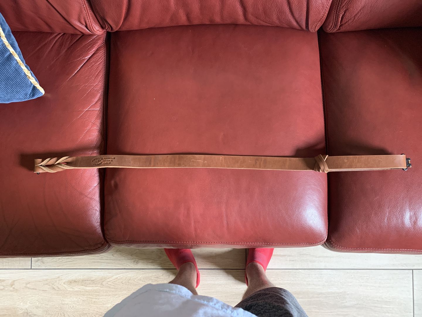 Customer photo review of True Latigo Leather Slings