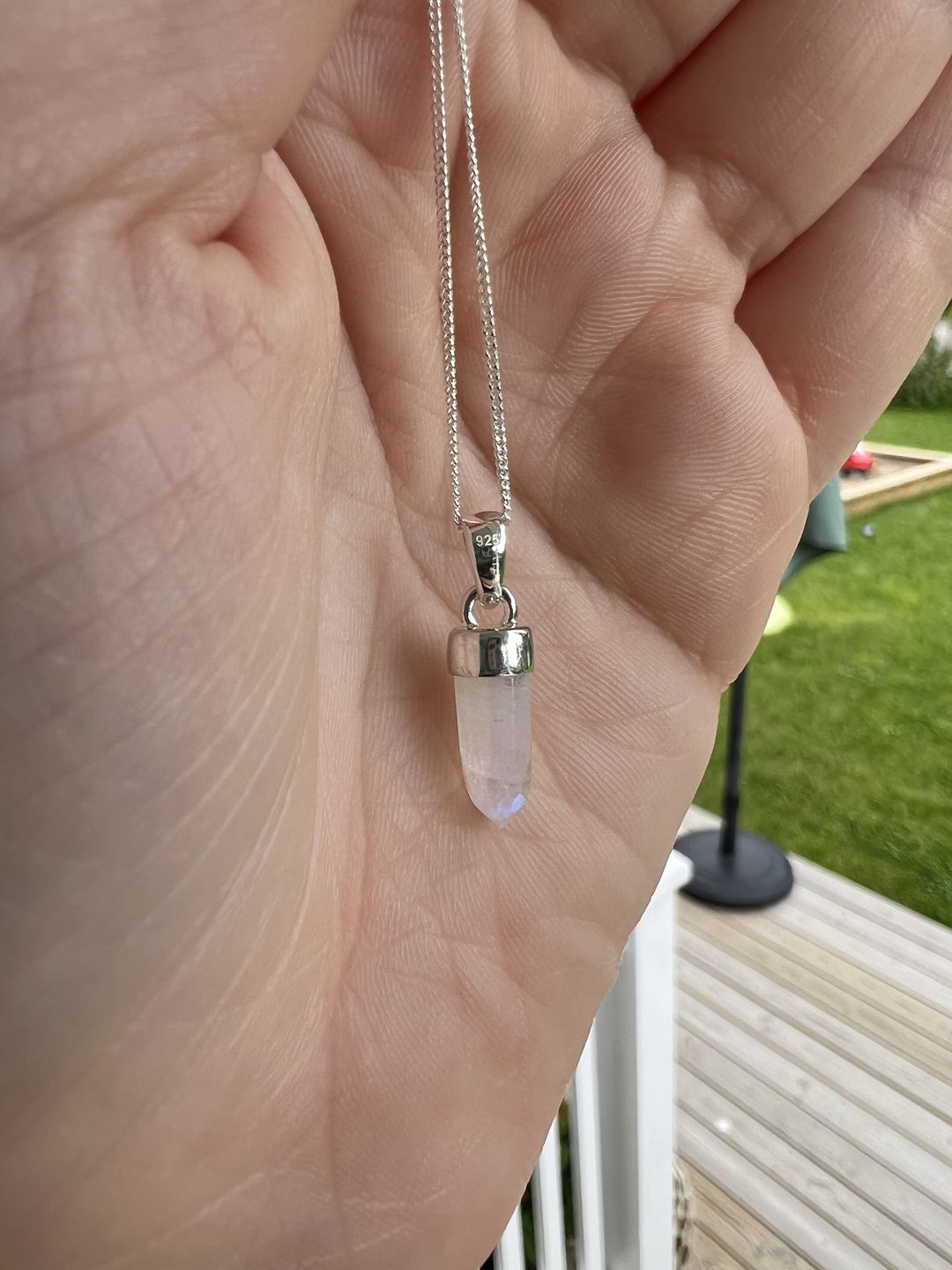 Customer photo review of Berlock Minispets Månsten Silver