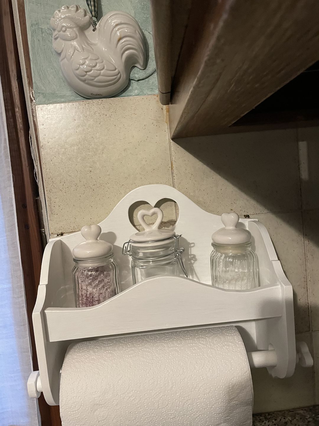 Customer photo review of Portarotolo e Portaspezie Artigianale