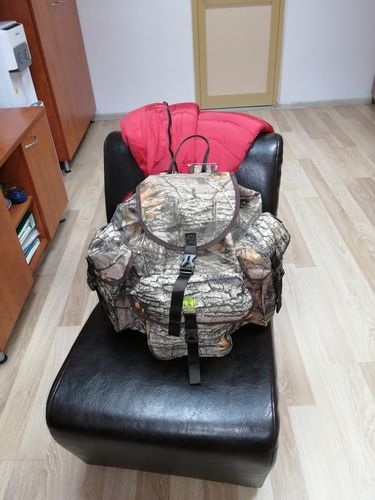 Customer photo review of Раница за лов ARGO® Камуфлаж