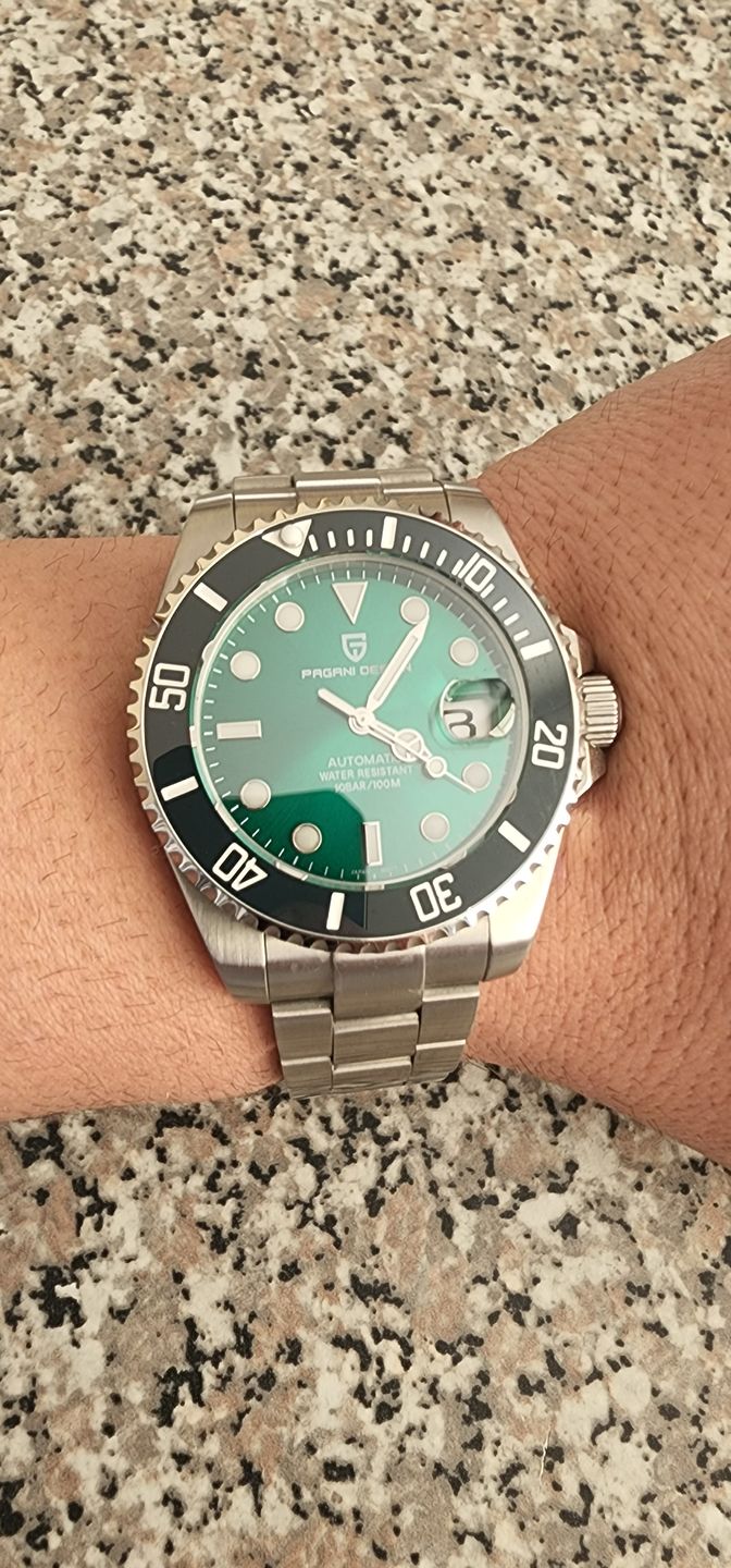 Customer photo review of Pagani Design PD-1639 "43MM Submariner Date"
